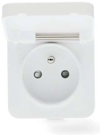 Nedis ZBPO130EWT - Presa smart Smartlife 3680W/230V/Tipo E/16A Wi-Fi Tuya IP44