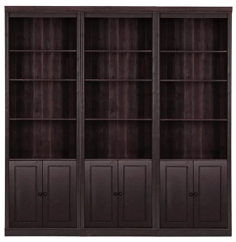 Libreria in legno di pino marrone 222x223 cm Anita - Støraa