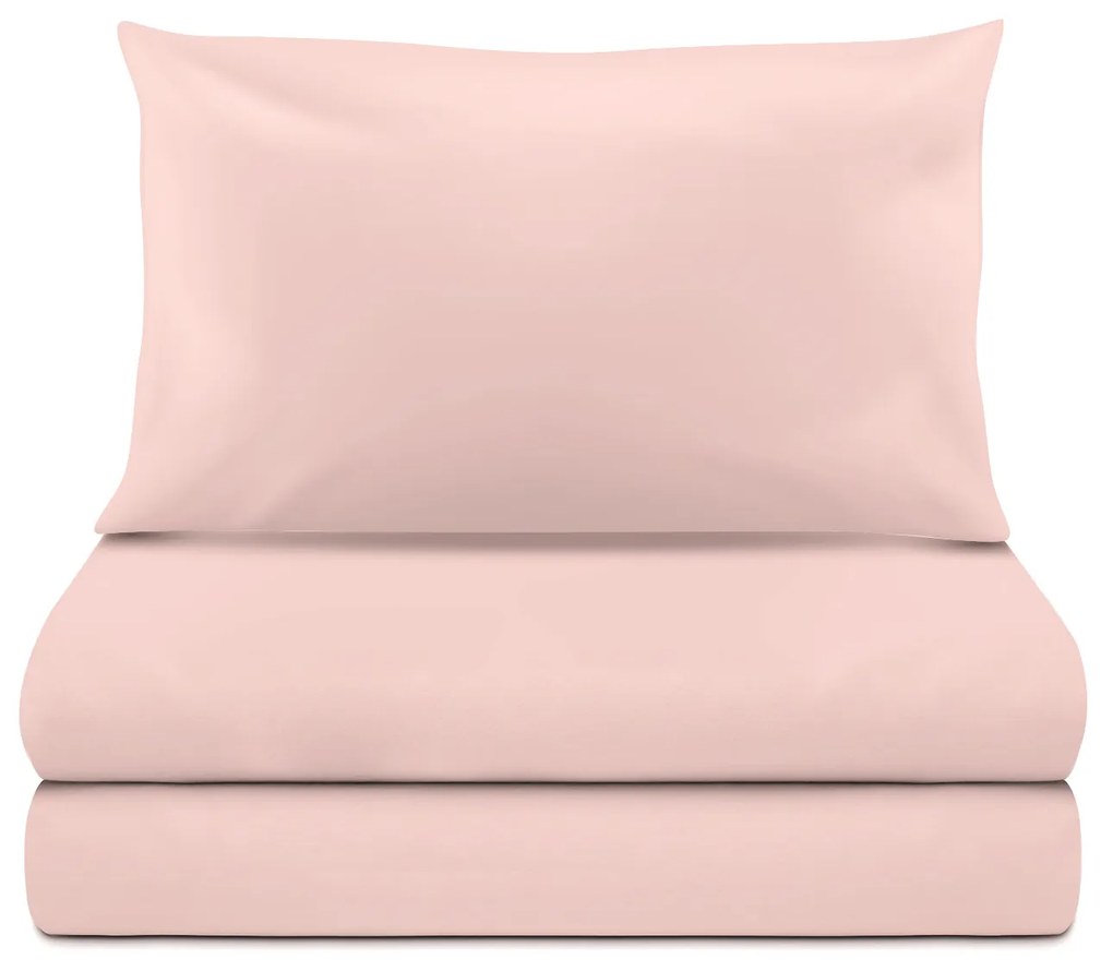 Completo letto singolo rosa cipria Sugar