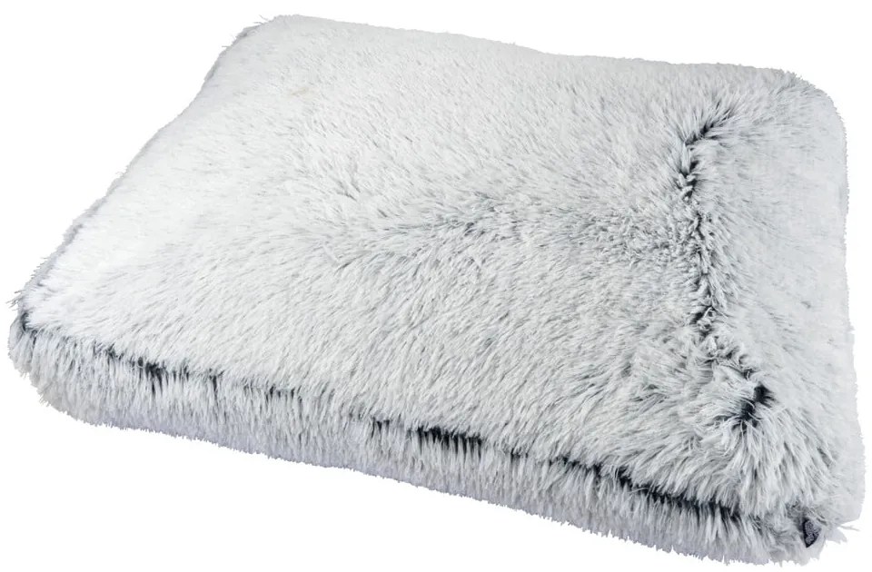 Cuccia bianca per cane 100x70 cm Fluffy Heather – Love Story