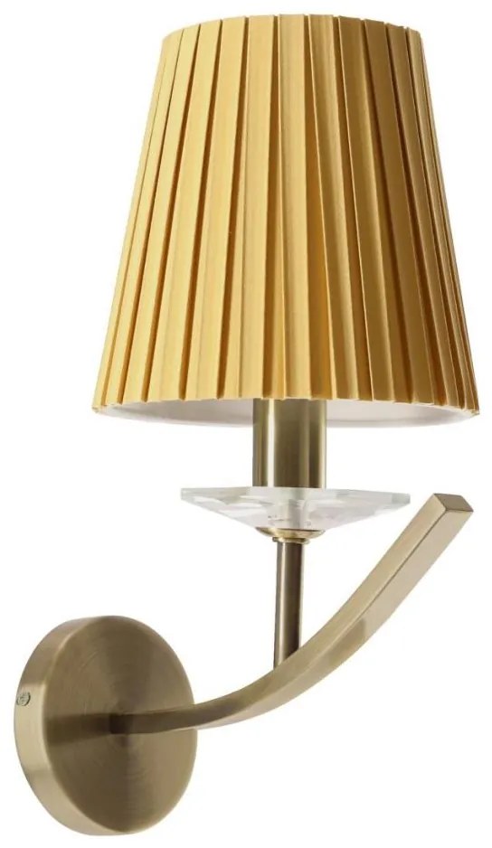 Applique VITORIA 1xE14/40W/230V gialla/ottone