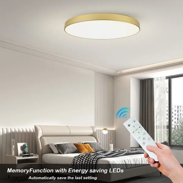 Brilagi - Lampada dimmerabile POOL SMART LED/128W/230V 100 cm oro Wi‑Fi Tuya + telecomando