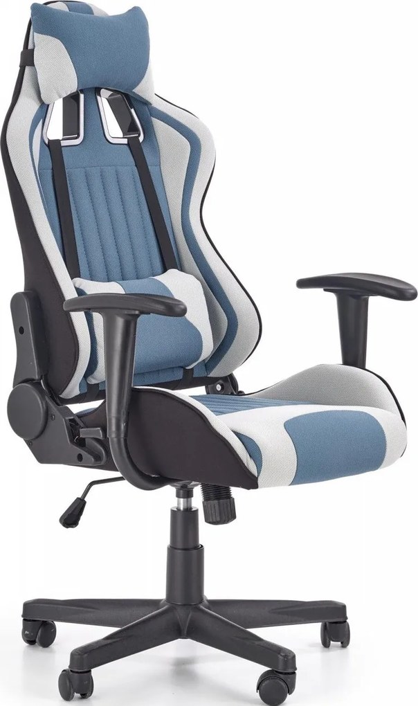 Sedia da ufficio Cayman in grigio blu