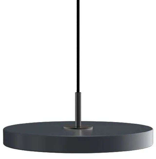 Asteria Mini Lampada a Sospensione Antracite/Top Nero - UMAGE