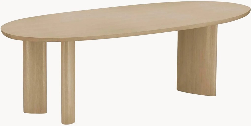 Tavolo da pranzo in legno fatto a mano Lindner, 260 x 110 cm