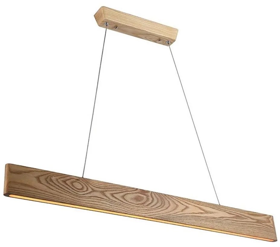 Lampadario LED a sospensione con filo LED/24W/230V 3000K marrone