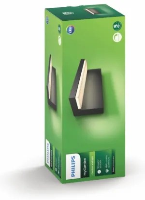 Philips 16483/93/P0 - Applique a LED da esterno BUSTAN 2xLED/4,5W IP44
