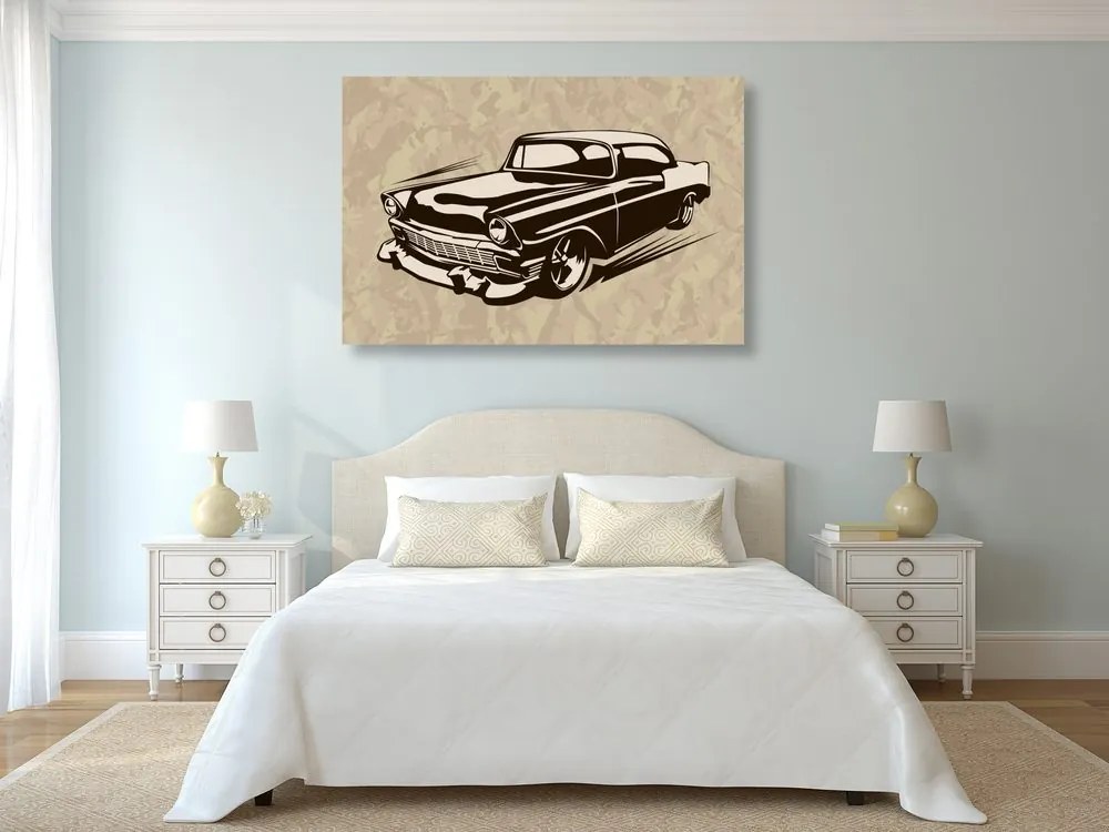 Quadro su tela – Auto d'epoca retrò