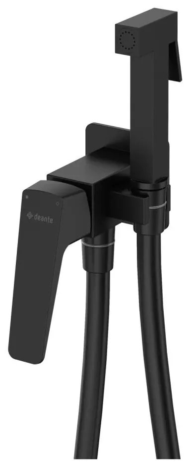 Deante BQL_N34M - Miscelatore per bidet incasso BLUR con doccetta, nero