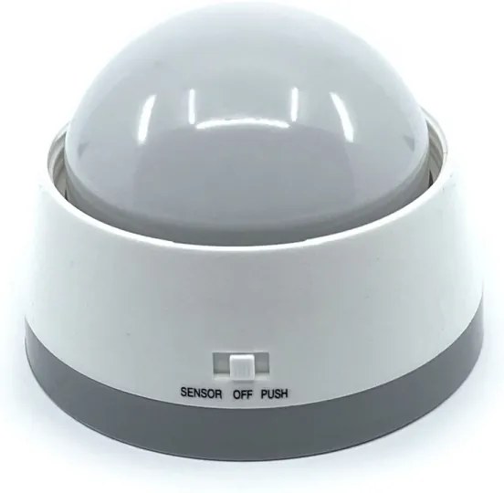 Brennenstuhl - Lampada LED orientativa con sensore movimento LED/3xAA 3000K