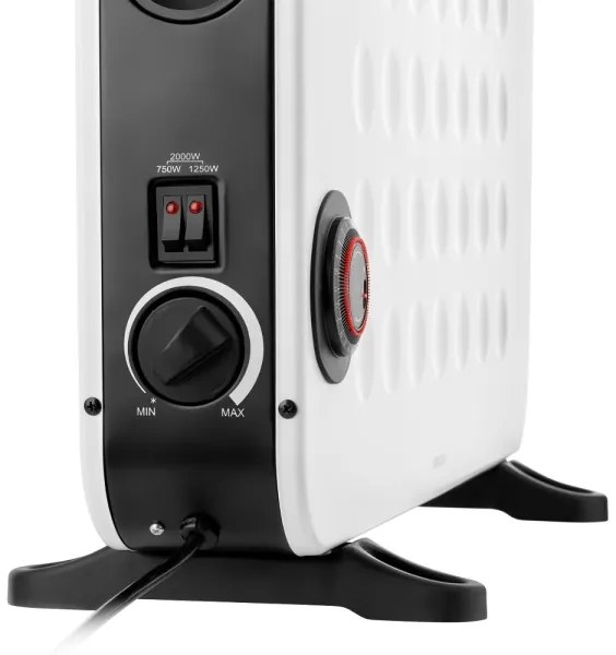 Sencor - Termoconvettore elettrico 750/1250/2000W con termostato