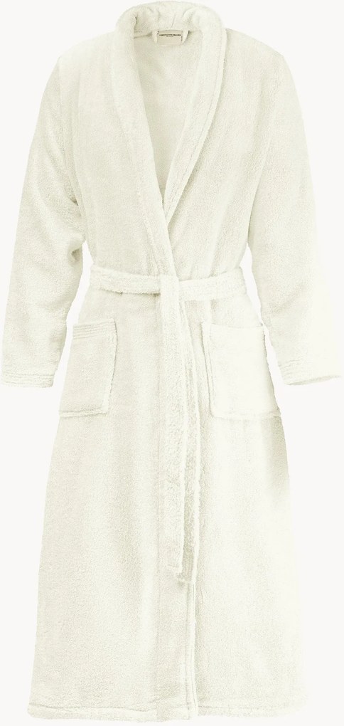Accappatoio unisex in cotone con collo sciallato Cocoon