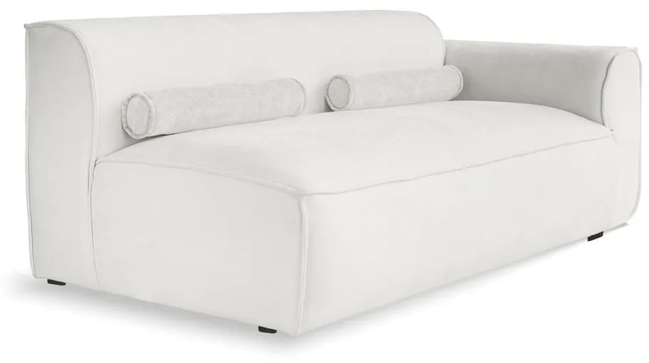 Divano componibile bianco (con penisola a destra) Flex Felix – Miuform