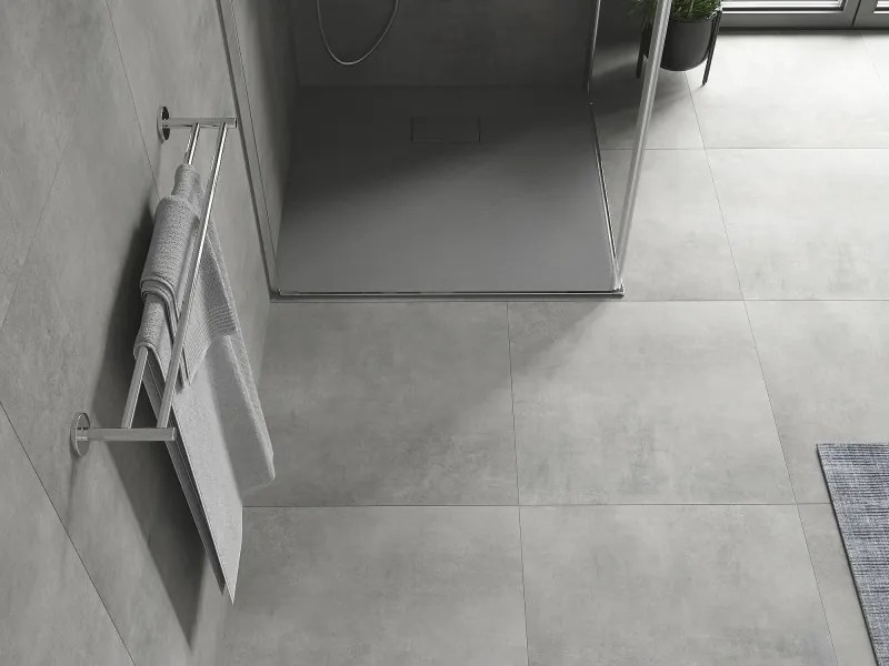Mexen Hugo piatto doccia quadrato SMC 80 x 80 cm, grigio - 42618080
