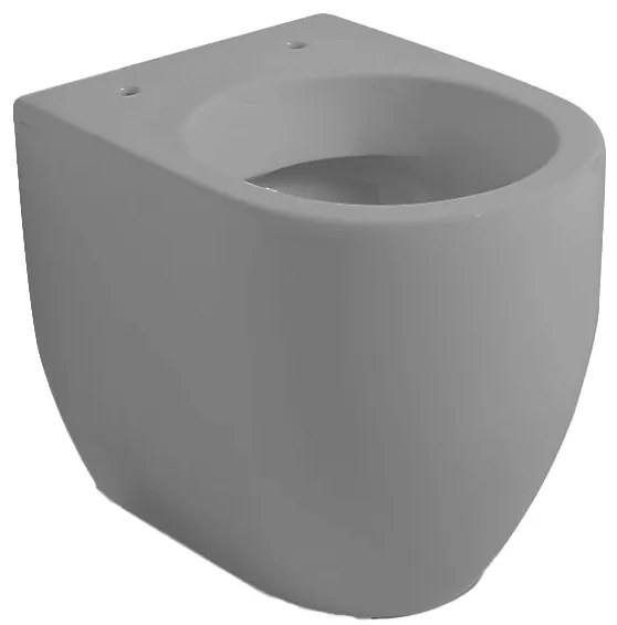 Bidet filomuro FLO KERASAN L 37 x H 43.5 x P 53 cm grigio matt