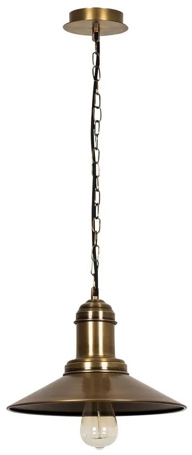Lampada a sospensione color bronzo con paralume in metallo ø 30 cm Sivani - Opviq lights