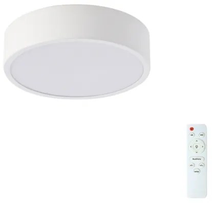 Brilagi - Apparecchio LED dimmerabile POOL LED/18W/230V 3000-6000K 20 cm bianco + telecomando
