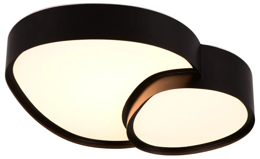 Plafoniera LED nera 36x43,5 cm Rise - Trio