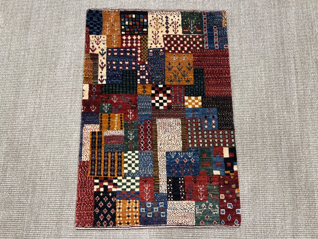 Loribaft Tappeto 90x60 (Iran) Annodato A Mano