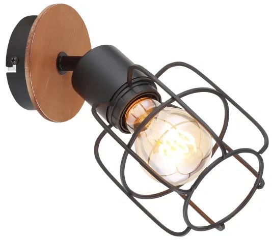 Globo 54037-1 - Faretto da muro WILLA 1xE27/60W/230V