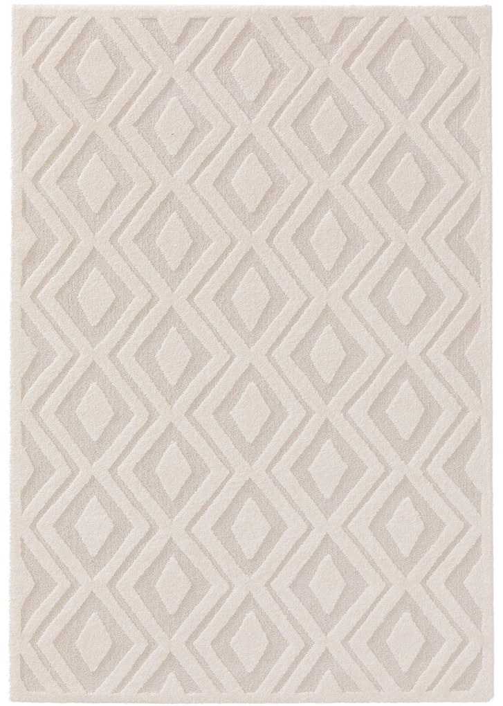 benuta Nest Tappeto Eve Crema/Beige 120x170 cm - Tappeto design moderno soggiorno