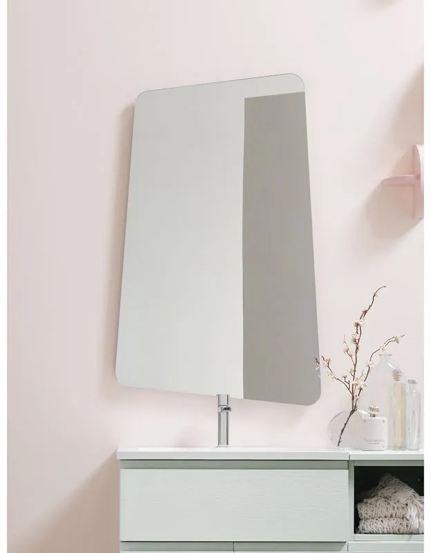 Specchio sghemba rettangolare 70 x 112.5 cm