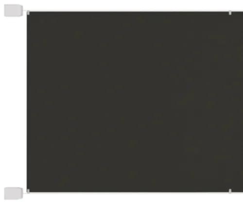 Paravento Verticale Antracite 200x420 cm Tessuto Oxford
