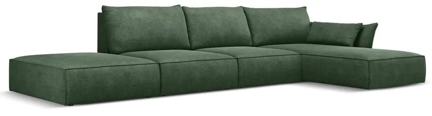 Divano angolare verde scuro (angolo destro) Vanda - Mazzini Sofas