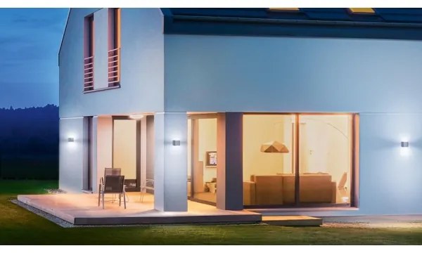 Steinel 079260-LED Applique da esterno L835 C LED/9,1W/230V IP44 antracite