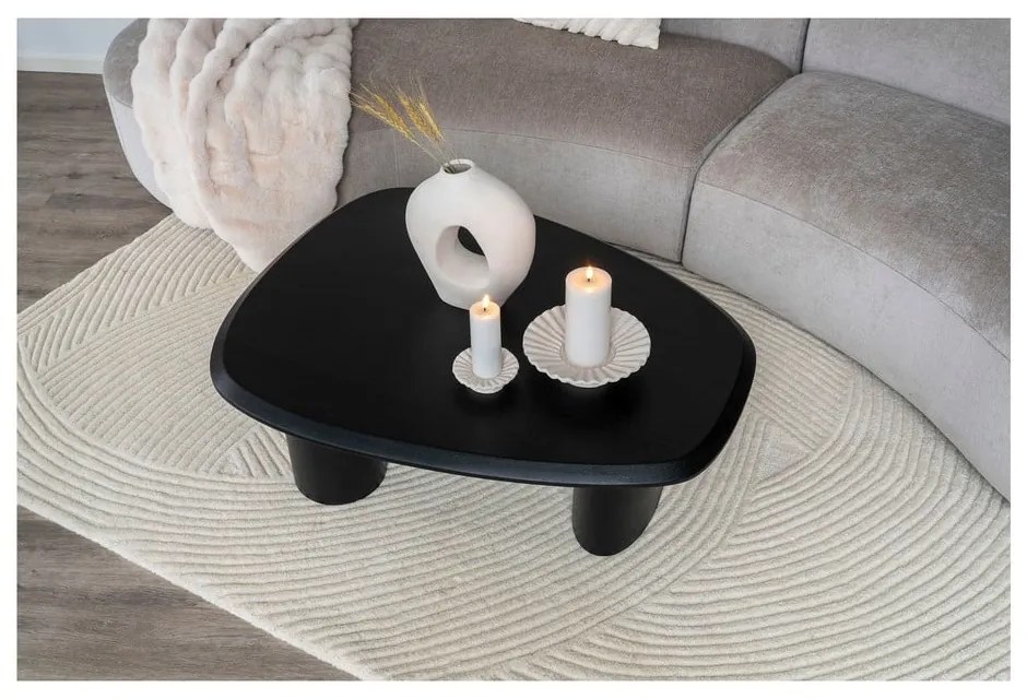 Tappeto in lana color crema tessuto a mano 160x230 cm Pune - House Nordic