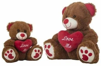 Peluche Amour Orso Cuore 28 cm