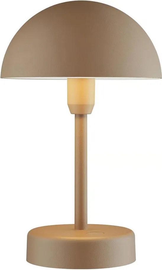 Nordlux - LED Stm lampada da tavolo ricaricabile per esterni ELLEN LED/2,8W/3,7V IP44 marrone