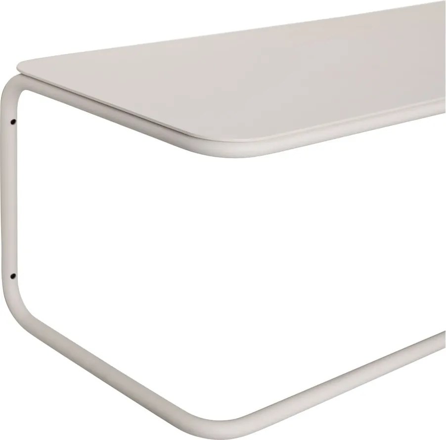 Attaccapanni in metallo bianco con ripiano Welcome - Hübsch