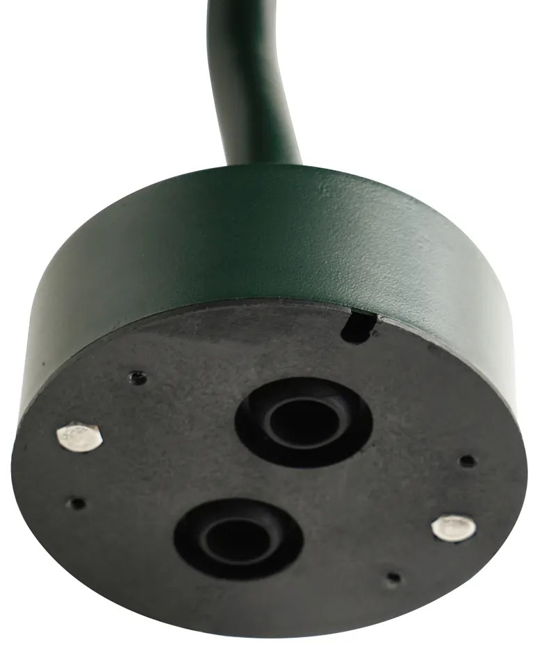 Lampada da parete per esterni verde scuro IP44 - Monaco