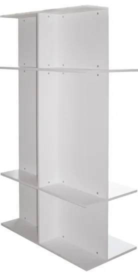 Mobile porta TV 100x170h cm con foro passacavi Antracite Spatolato - LOKI A
