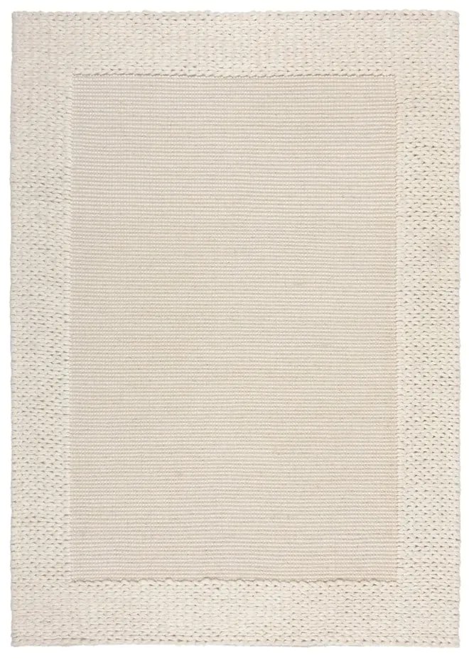 Tappeto in lana beige 200x290 cm Rue - Flair Rugs