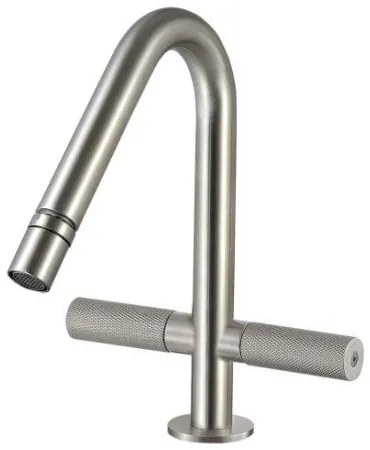 Treemme 22mm IT6024IS2GZZ miscelatore bidet monoforo inox satinato