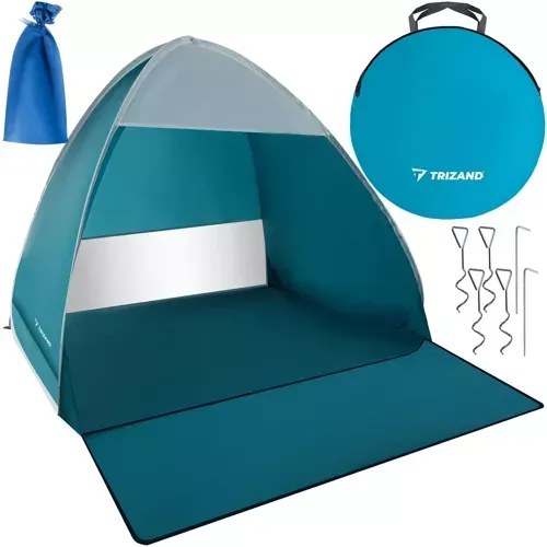 Tenda da spiaggia 195 x 150 x 110 cm con zanzariera