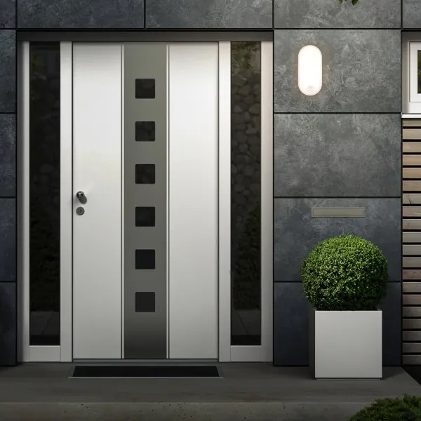 Brilo - applique da esterno a LED con sensore di movimento LED/12W/230V IP65 bianca