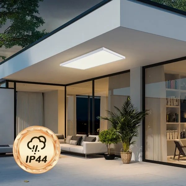 Brilagi - LED plafoniera da bagno FRAME LED/96W/230V 120x60 cm IP44 bianco