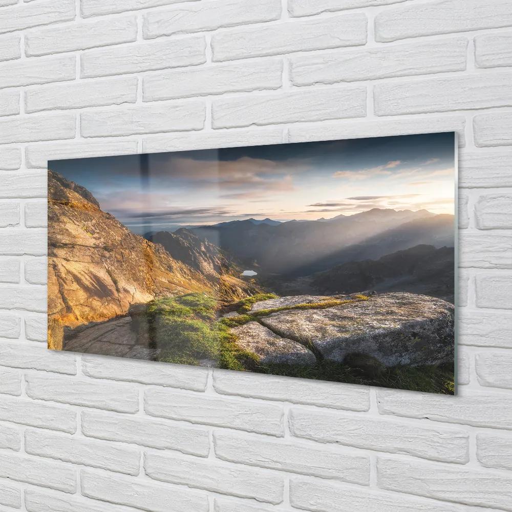 Rivestimento parete cucina Montagne dell'alba 100x50 cm