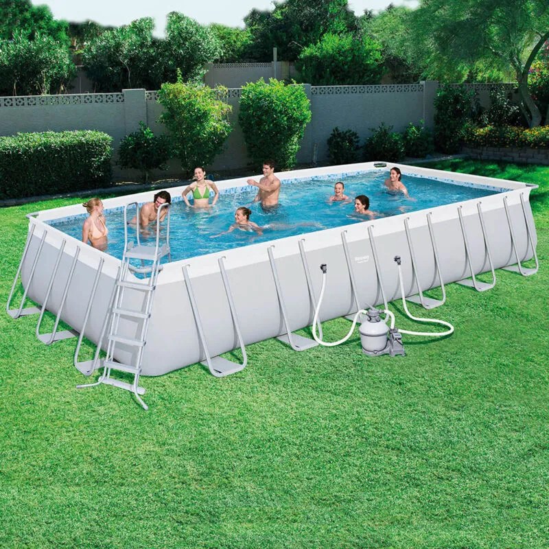 Piscina Bestway Power Steel Rettangolare cm 732x366x132h - 56475