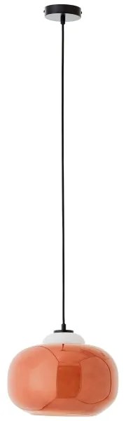 Brilliant - Lampada a sospensione BLOP 1xE27/60W/230V arancione