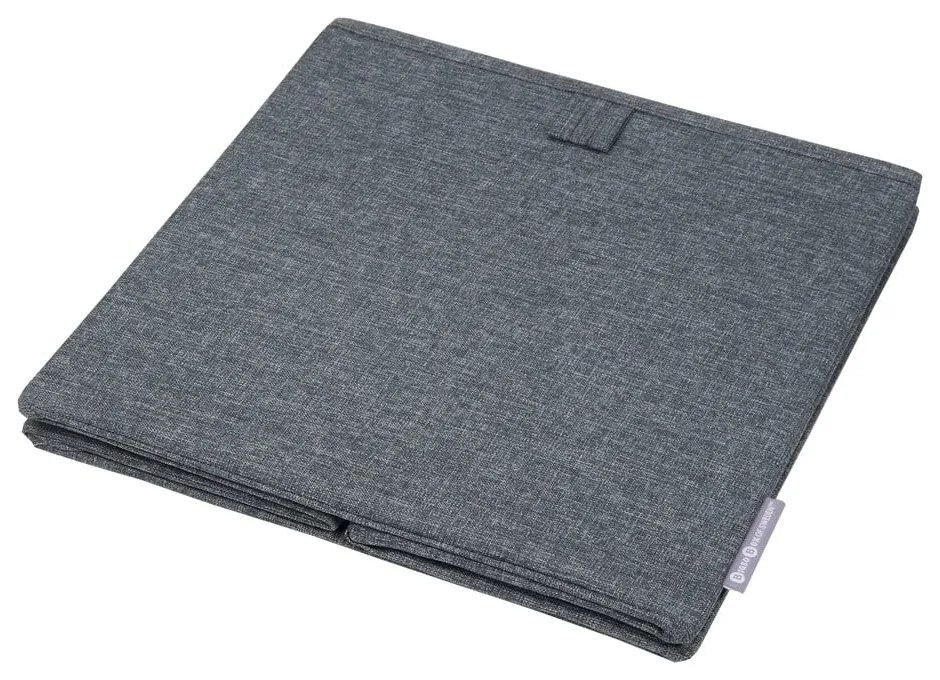 Scatola portaoggetti grigia Cube - Bigso Box of Sweden