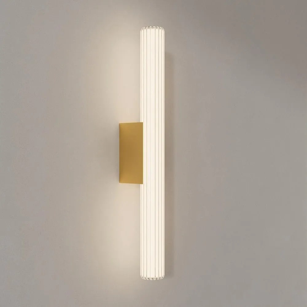 Illuminazione LED per specchio da bagno LINEA LED/12W/230V 3000/4000/6000K IP44 61 cm oro