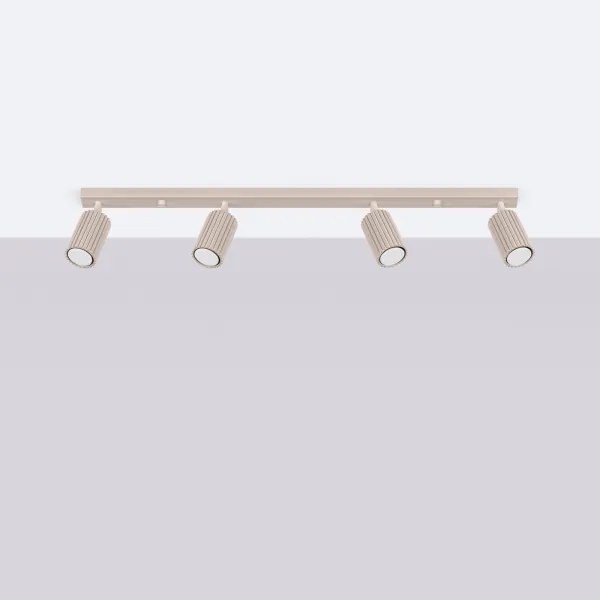 Brilagi - Faretto CRESTO 4xGU10/10W/230V taupe