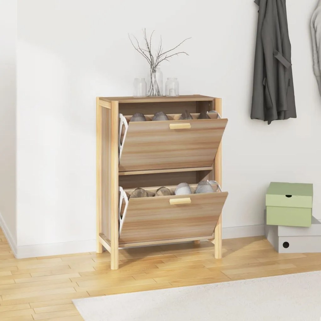 Scarpiera 57,5x33x80 Cm İn Legno Multistrato /