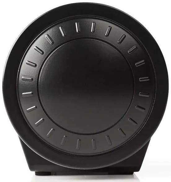 Nedis CLAR005BK - Radiosveglia con display LED e proiettore 230V