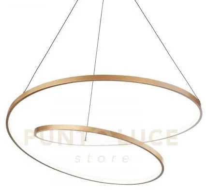 Oz lampadario a sospensione led smd 48 w dimmerabile dalipush 5100 ...