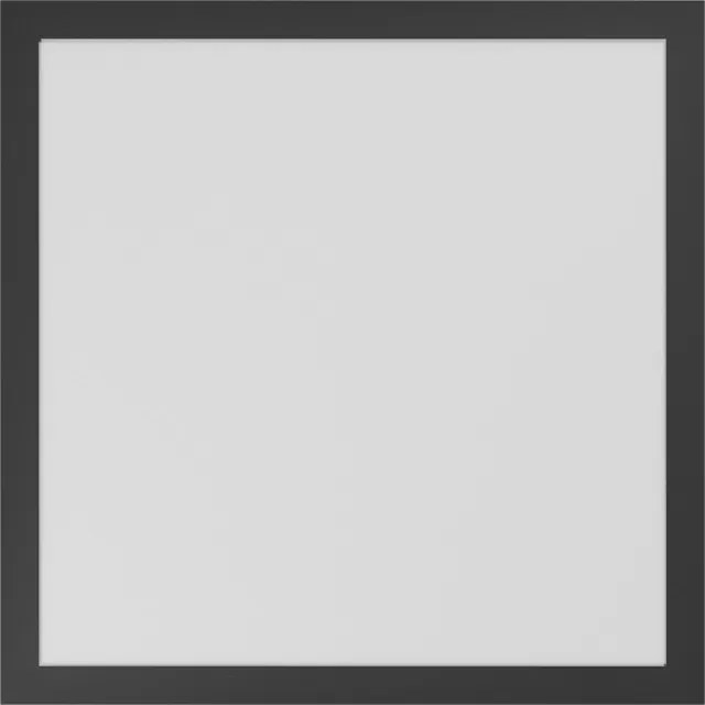 Plafoniera LED 24/35/40W IP20 40x40cm CCT Quadrata - Nera